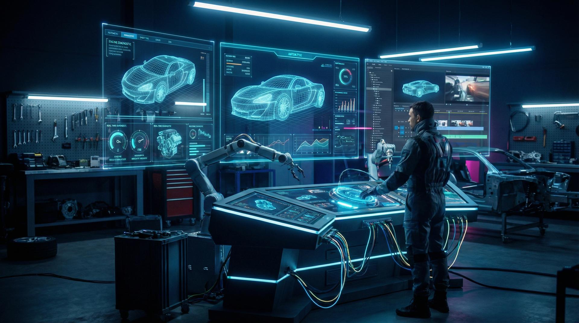 小马拉大车 AI修车视频工作室